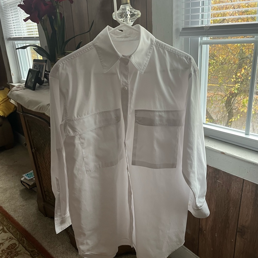 Emerson Fry White Button Down Shirt